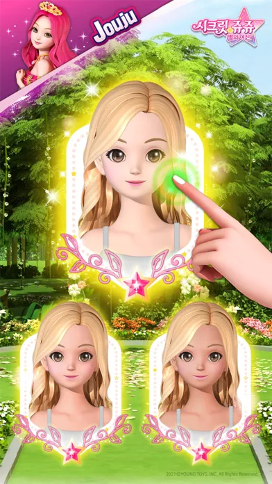 Capturas de tela do Secret Jouju dress up