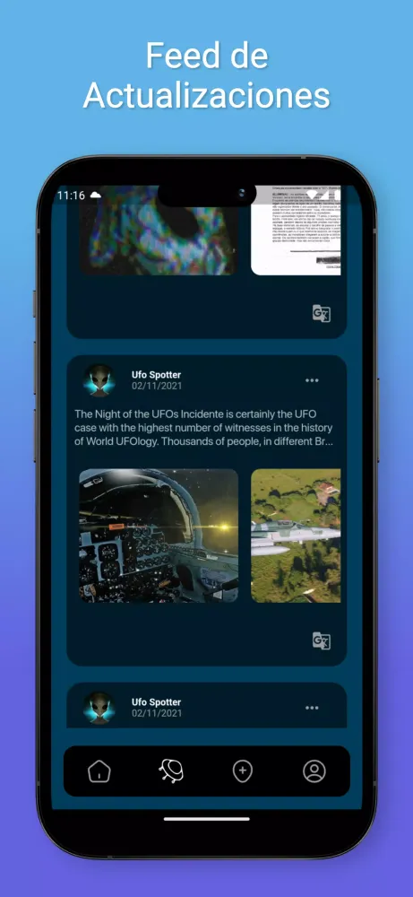 Ảnh chụp màn hình của Ufo Spotter
