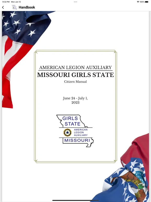 Missouri Girls State iPad 應用截圖
