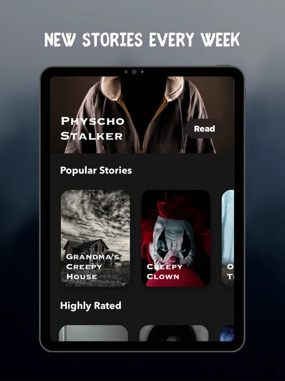 Kreepy - Chat Stories iPad 應用截圖