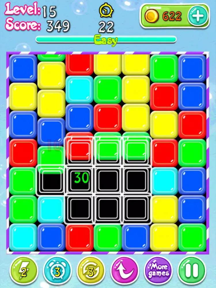 Ace Candy Block Move Legend iPad 应用截图