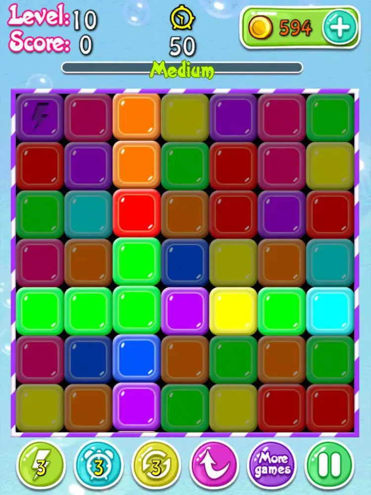 Ace Candy Block Move Legend iPad 应用截图
