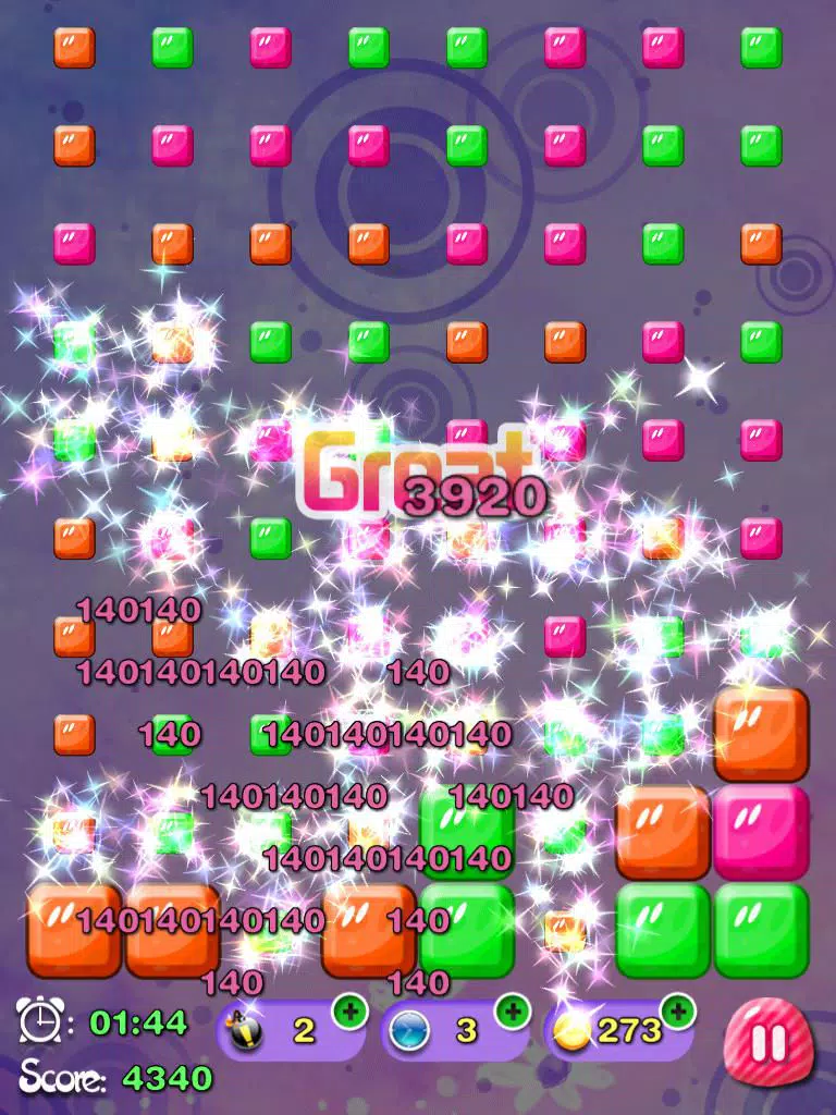 ภาพหน้าจอของ Cute Block Match iPad 