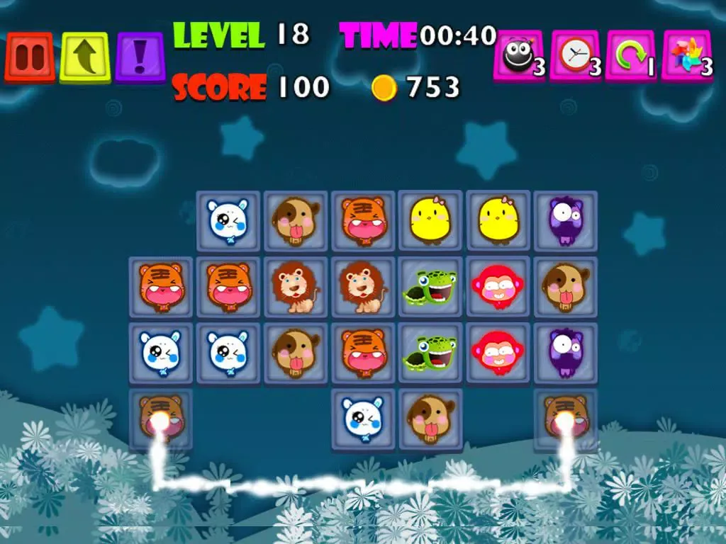 Cute Pets Link Match iPad  Screenshots