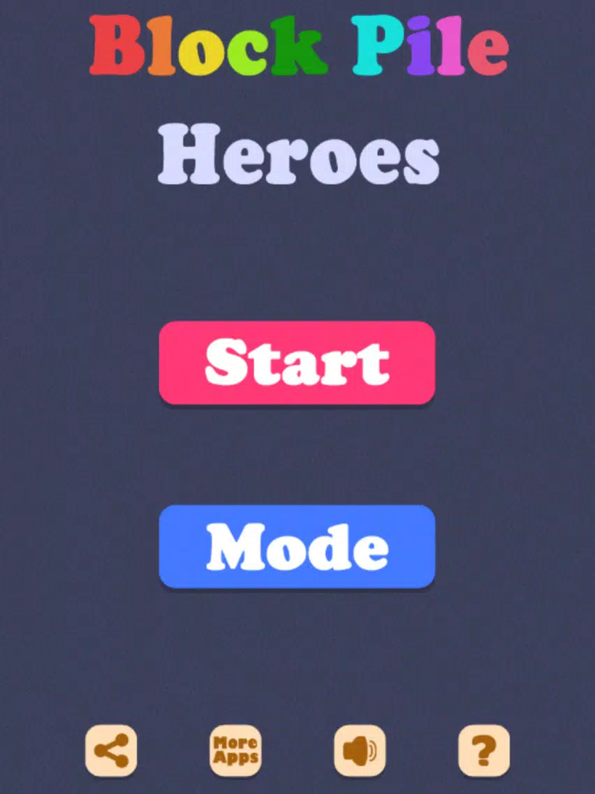 Ảnh chụp màn hình của Block Pile Heroes iPad 