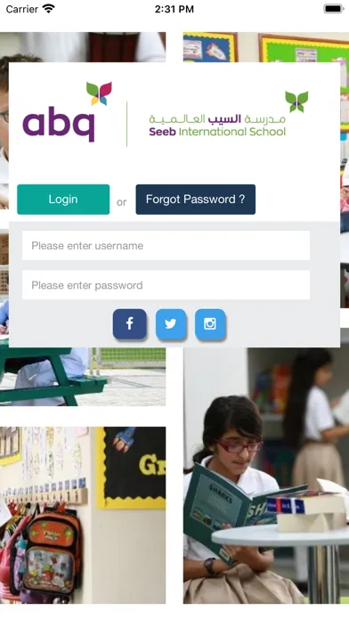 Tangkapan skrin Seeb International School