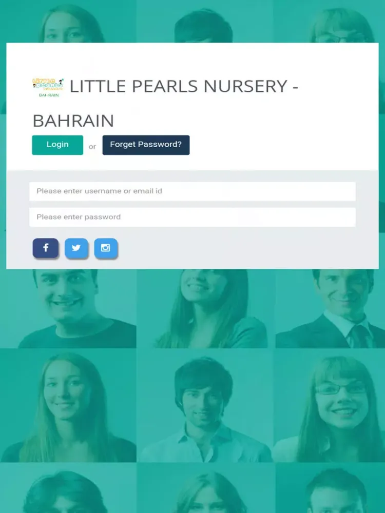 Tangkapan skrin Little Pearl Nursery Bahrain iPad 