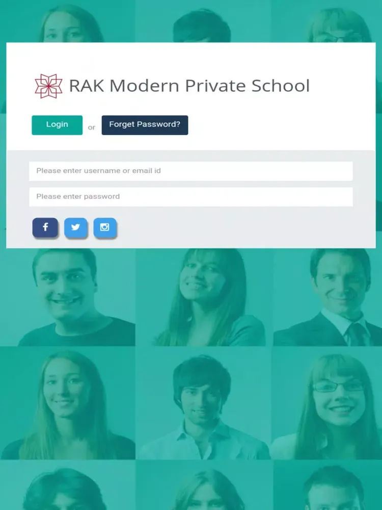 RAK Modern Private School 1 iPad 應用截圖