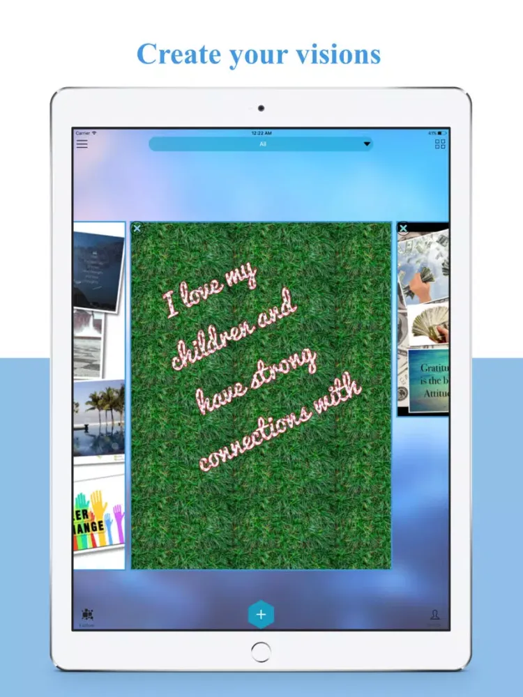 Jack Canfield Vision Board iPad  سکرین شاٹس