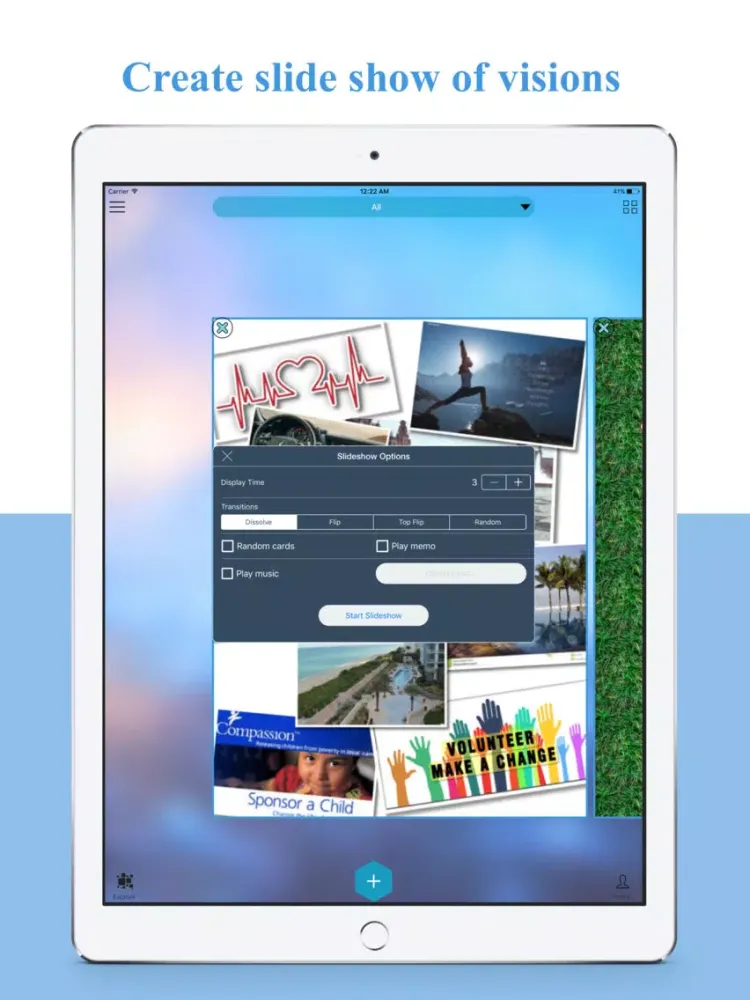 Jack Canfield Vision Board iPad  سکرین شاٹس