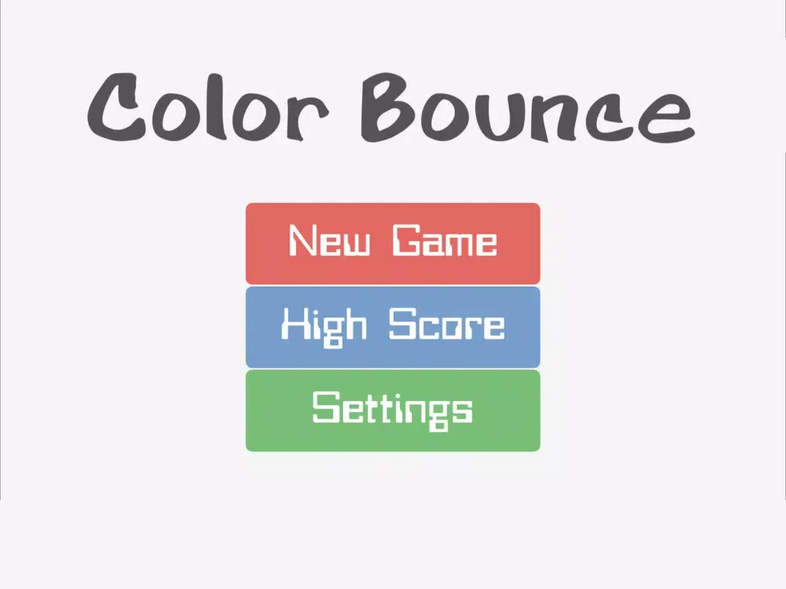 Tangkapan skrin Color Bounce - Match Bouncing Ball Color iPad 