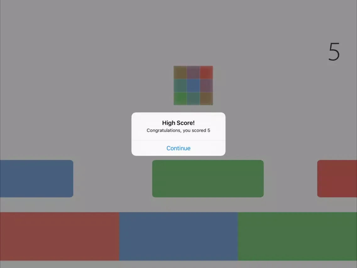 Tangkapan skrin Color Bounce - Match Bouncing Ball Color iPad 