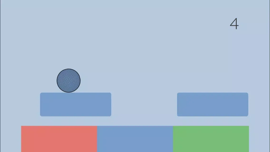 Tangkapan skrin Color Bounce - Match Bouncing Ball Color
