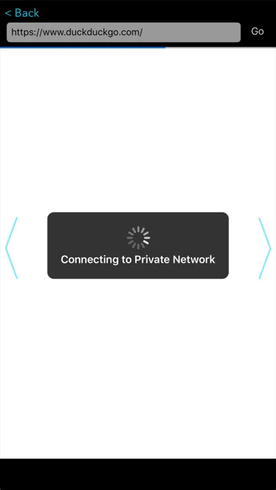 ภาพหน้าจอของ Blue Flare Anonymous Browser: Hide Your IP Address