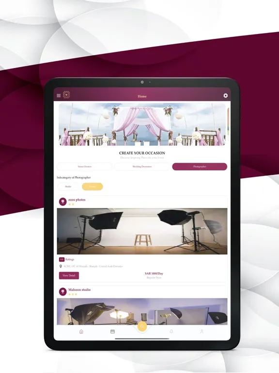 Capturas de pantalla de Occasions iPad 