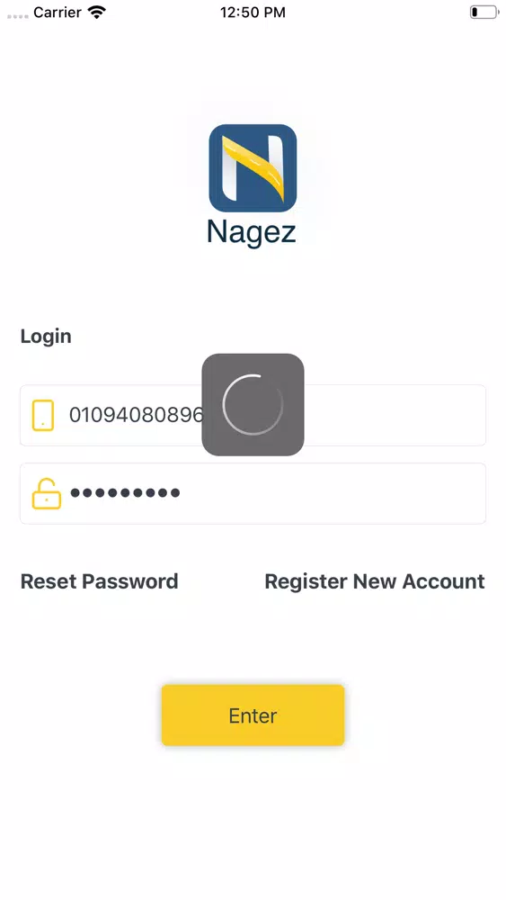 Tangkapan layar Nagez - driver
