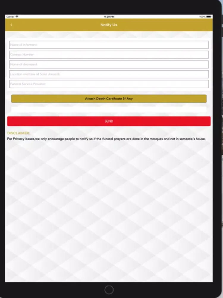 Janazah Collective SG iPad  Screenshots