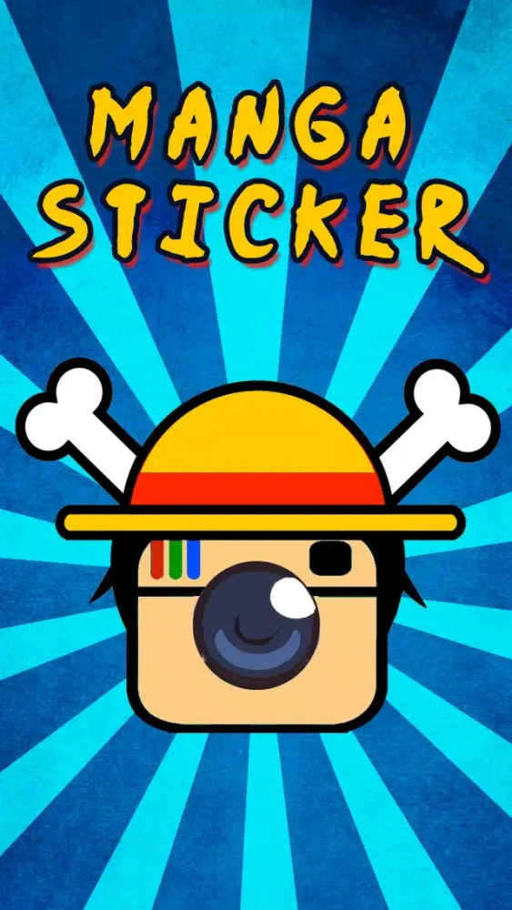 Screenshot di Manga Sticker
