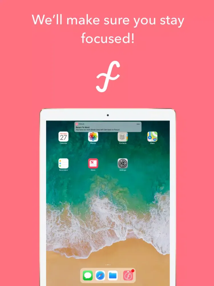 Focus - Productivity Manager iPad  স্ক্রিনশট
