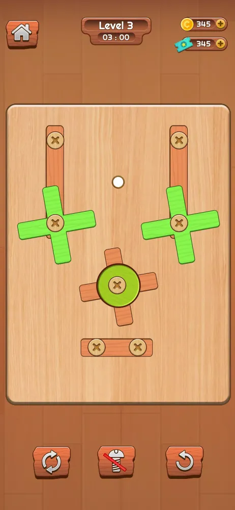 Скриншоты Wood Screw Puzzle Game Bolt