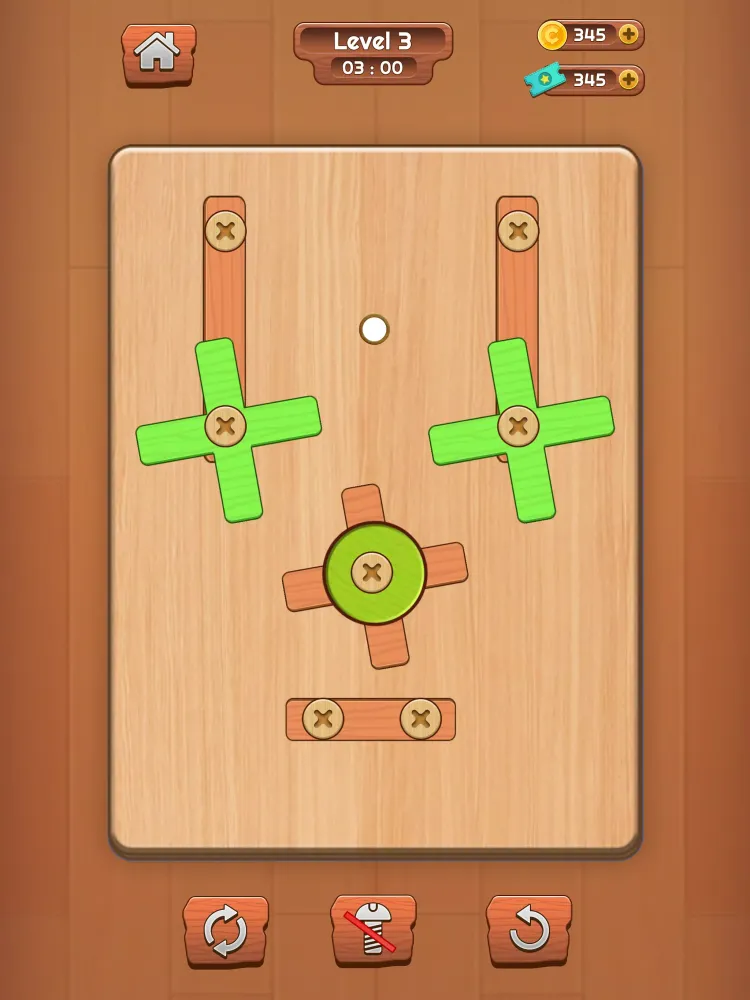 Скриншоты Wood Screw Puzzle Game Bolt