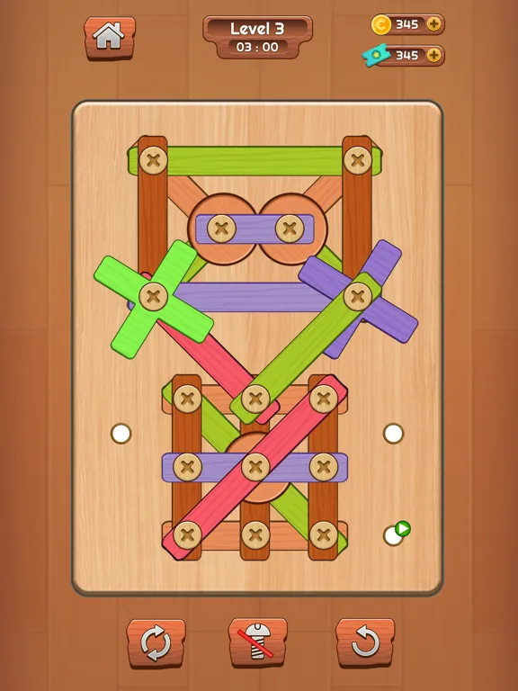 Capturas de pantalla de Bolt Challenge Puzzle iPad 