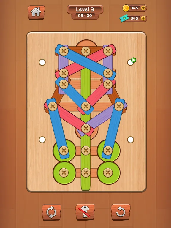 Capturas de pantalla de Bolt Challenge Puzzle iPad 