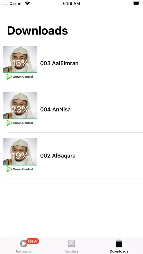 Screenshot di The Quran | MP3 Audio Offline