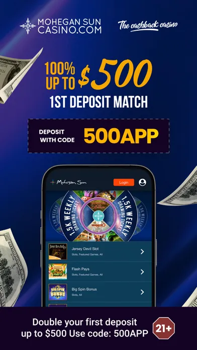 Screenshot di Mohegan Sun NJ Online Casino