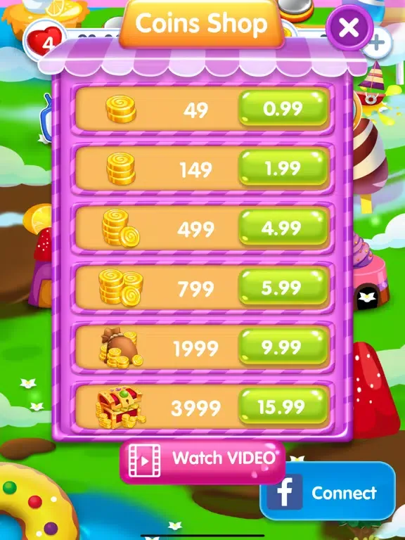 تصاویر Candy Sweets Garden iPad 