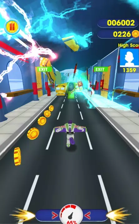 Zrzuty ekranu Buzz Lightyear