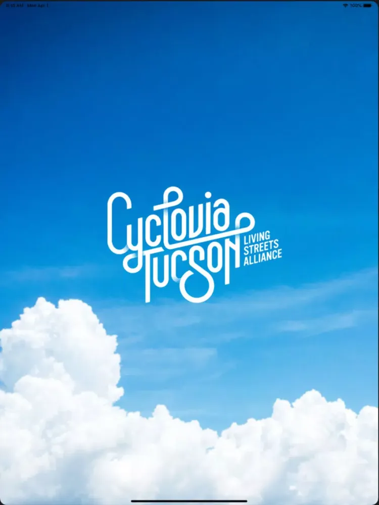 ภาพหน้าจอของ Cyclovia Tucson iPad 