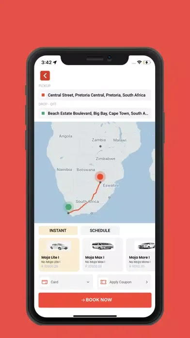 Moja Taxi Ekran Görüntüleri