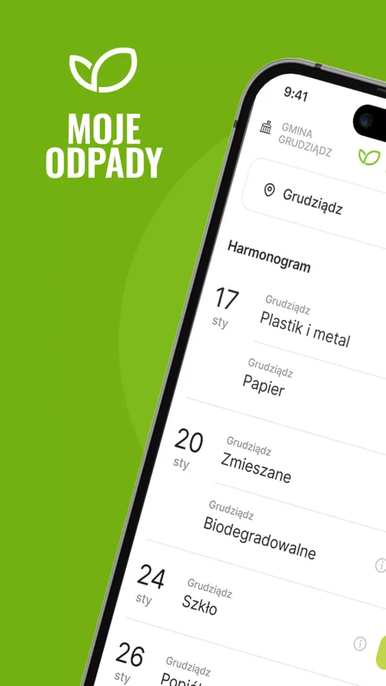 Capturas de pantalla de Waste collection schedule