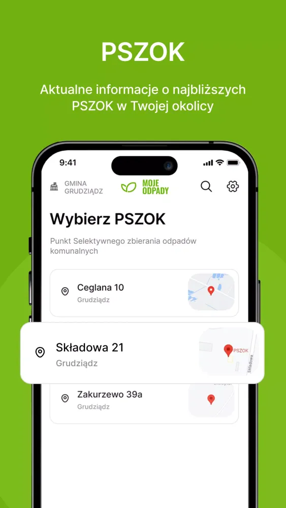 Capturas de pantalla de Waste collection schedule