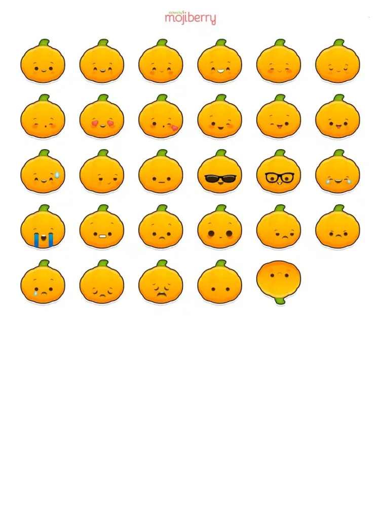 PumpkinMoji iPad  Screenshots