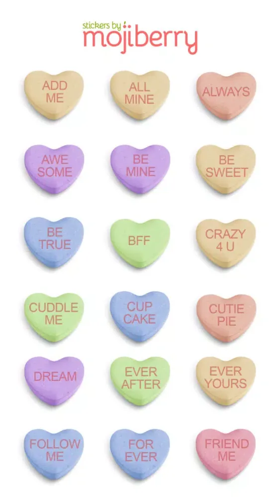 Tangkapan skrin Sweet Hearts by Mojiberry