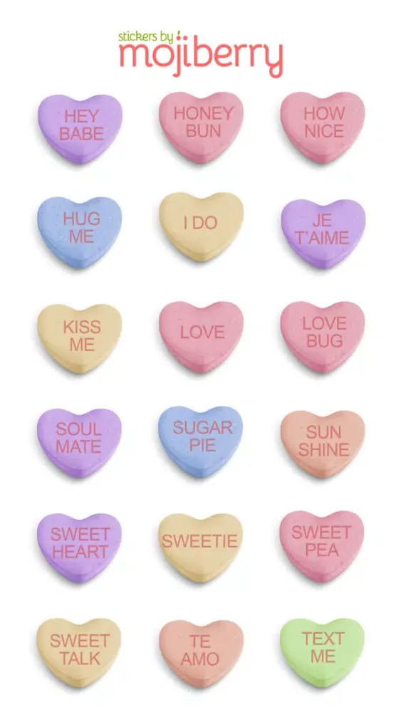 Tangkapan skrin Sweet Hearts by Mojiberry