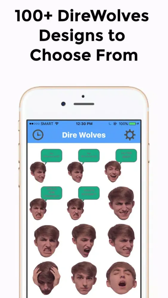 Dire Wolves Moji سکرین شاٹس