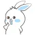 Cavy Rabbit stickers by Edy putra wijaya