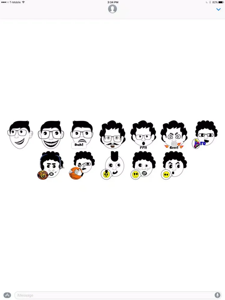 Screenshot di Tommy And Co. stickers by Alade Expressions iPad 