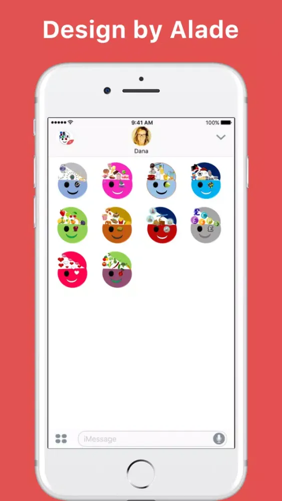 Zrzuty ekranu What Smileys Really Think stickers for iMessage