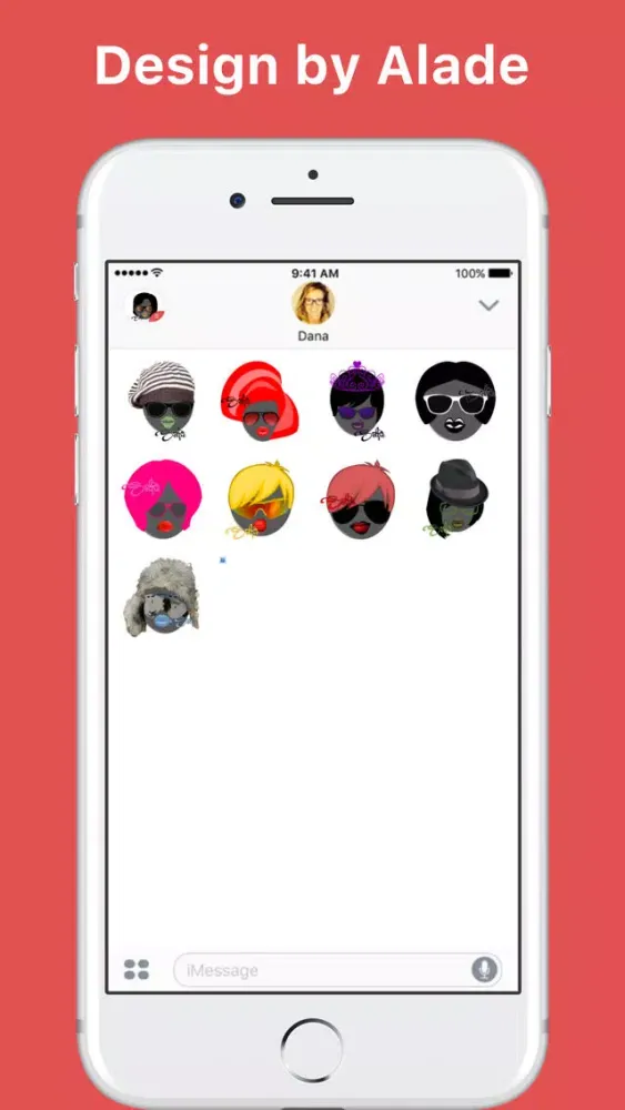 Selfie Revolution stickers by Alade Expressions应用截图
