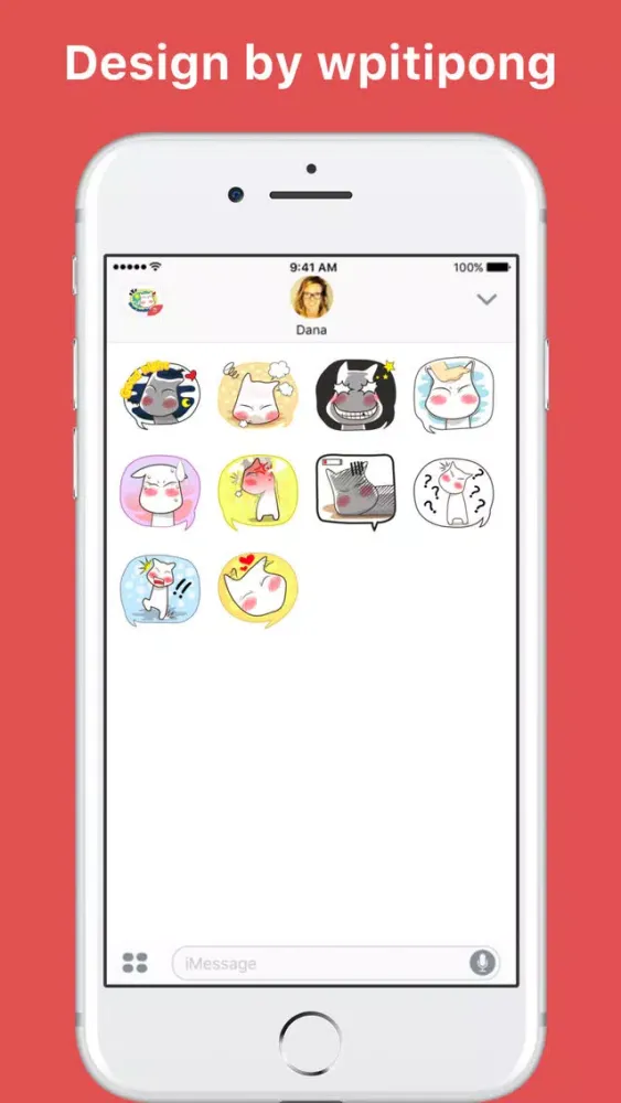 Ảnh chụp màn hình của Cat Or Dog stickers by wpitipong
