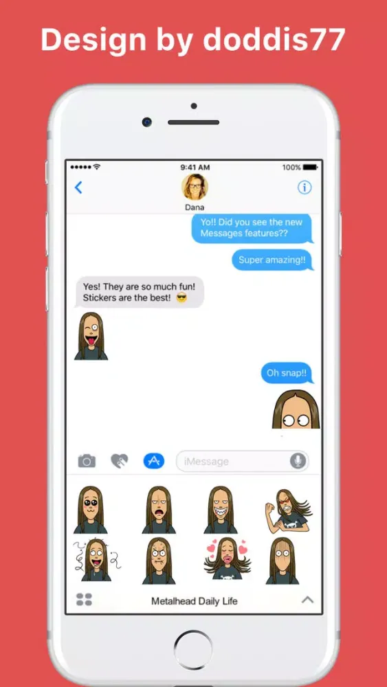 Metalhead Daily Life stickers by doddis77 Screenshots