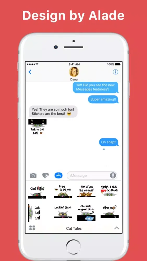 Screenshot di Cat Tales stickers by Alade Expressions