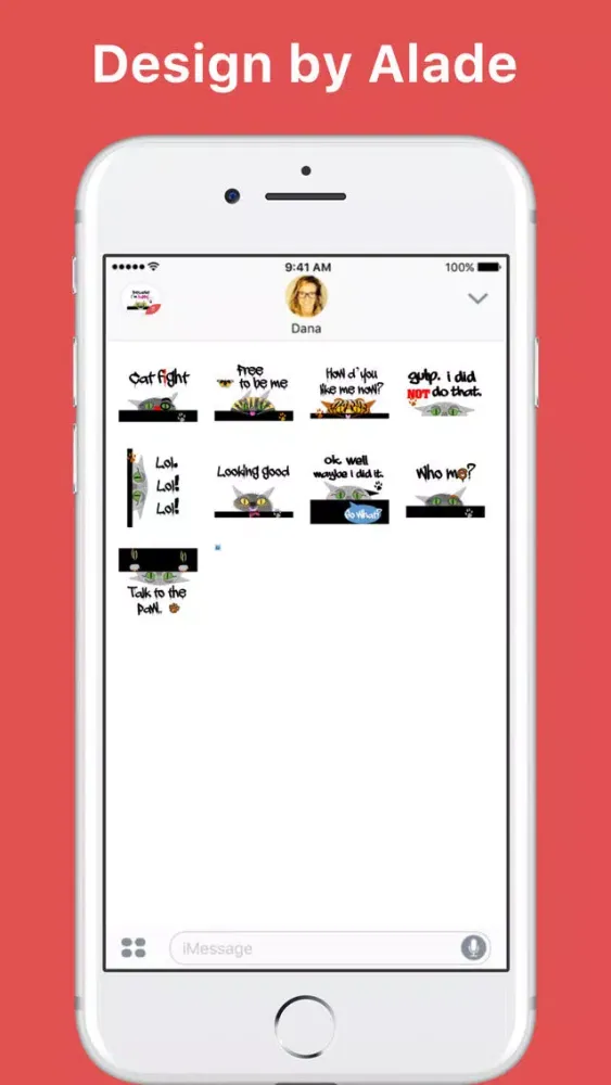 Screenshot di Cat Tales stickers by Alade Expressions