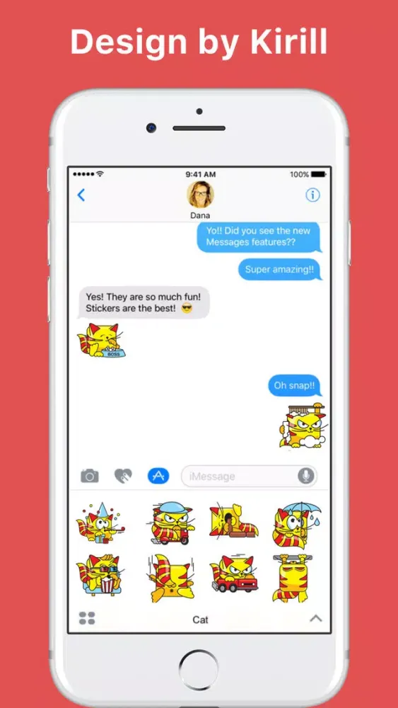Capturas de pantalla de Cat stickers by Kirill