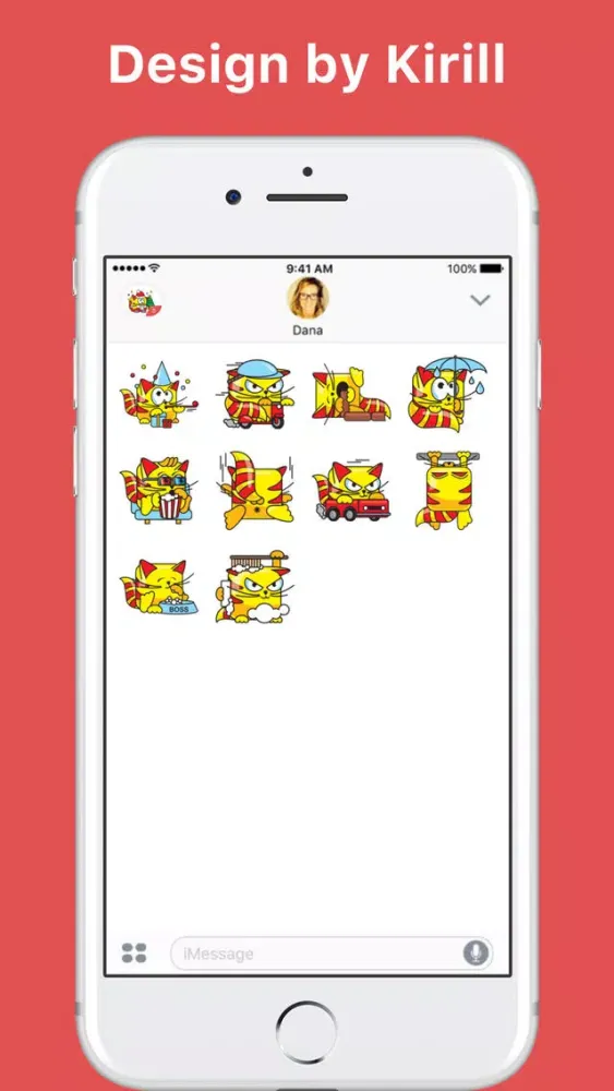 Capturas de pantalla de Cat stickers by Kirill