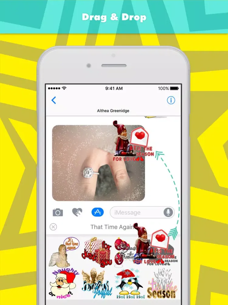 That Time Again! stickers by Alade Expressions iPad  سکرین شاٹس